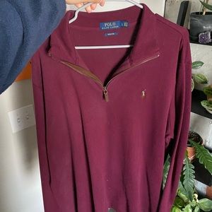 polo ralph lauren quarter zip pullover